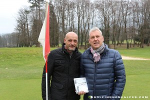 Lionel Partaix et Vincent Besson,les 2  créateurs de "Golf O Max""