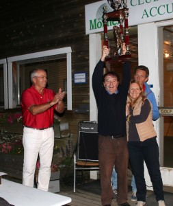 Le triomphe modeste d'Alain Ruffié, Président du Mornex Golf Club..